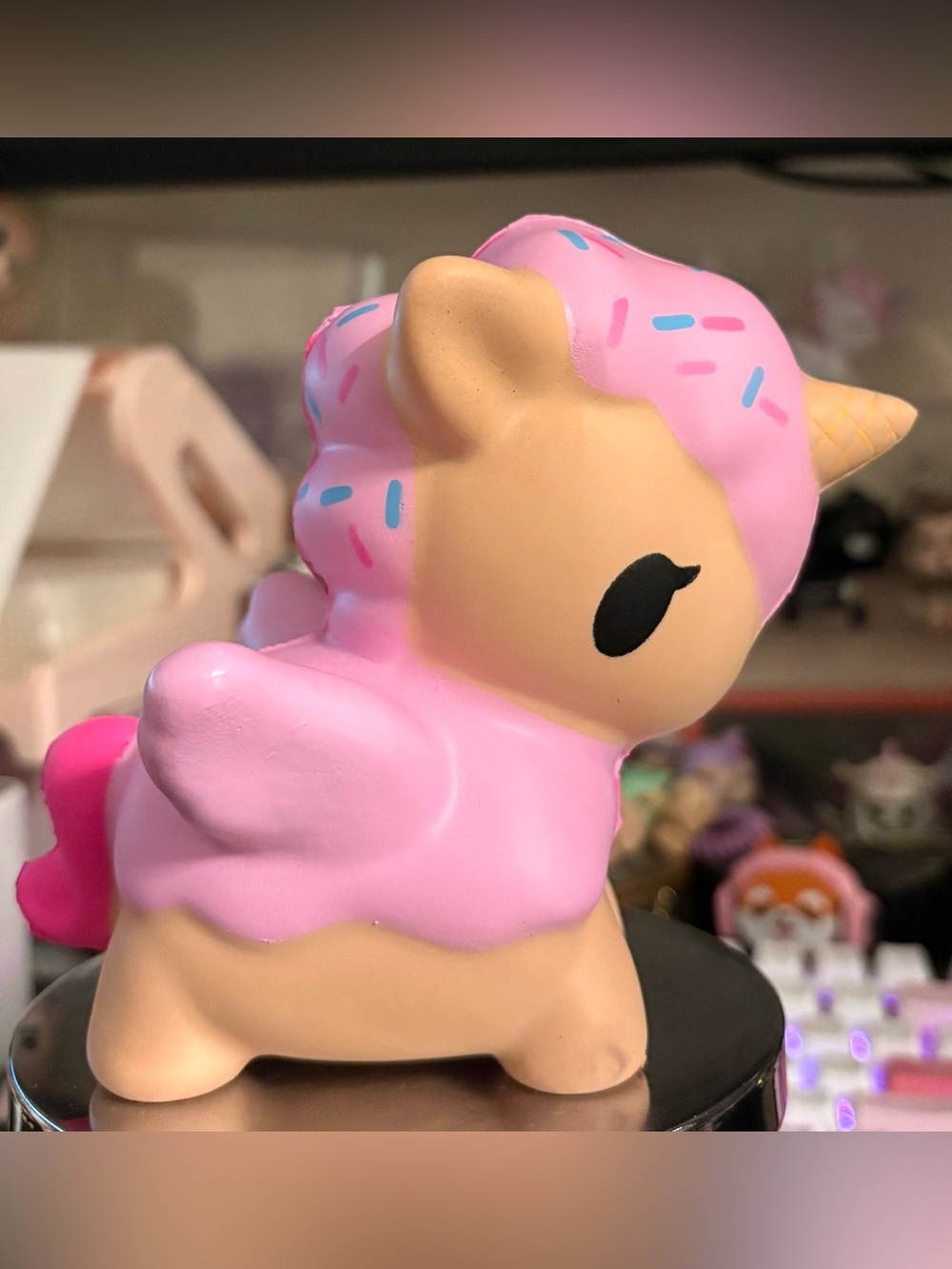 Tokidoki Toki Mochi Donut Series Pink Unicorno Squishy ONLY